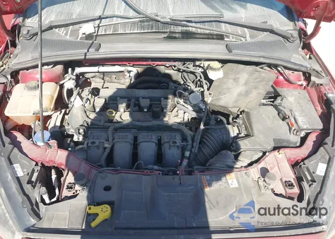 2017 Ford Focus Sel из США, поврежденный, VIN 1FADP3H26HL263274